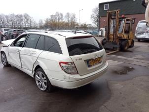 Mercedes C Estate 1.6 C-180K 16V BlueEfficiency Sloopvoertuig (2009, Wit)