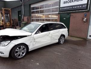 Mercedes C Estate 1.6 C-180K 16V BlueEfficiency Sloopvoertuig (2009, Wit)