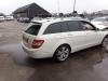 Mercedes C Estate 1.6 C-180K 16V BlueEfficiency Sloopvoertuig (2009, Wit)