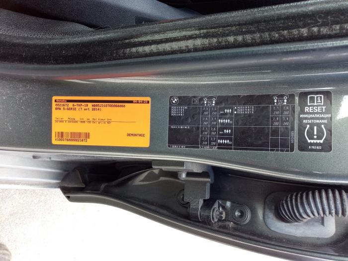 BMW 5 serie Touring 520d 16V Sloopvoertuig (2014, Grijs)