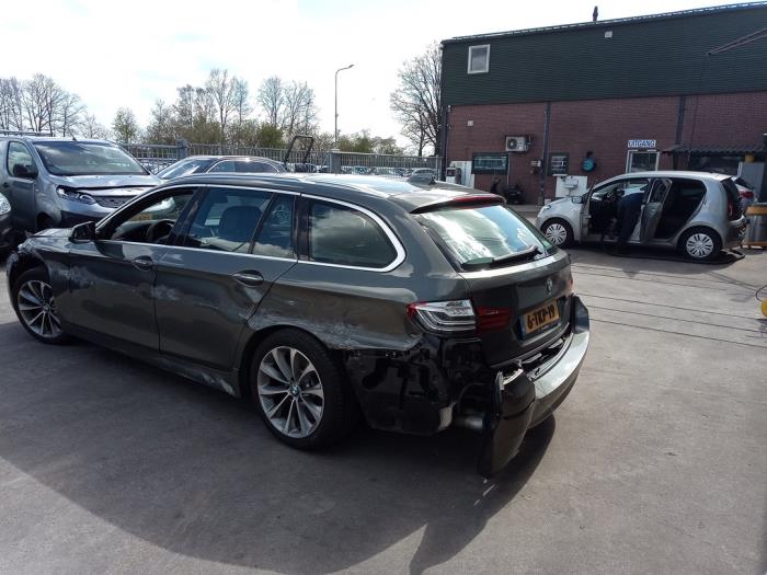 BMW 5 serie Touring 520d 16V Sloopvoertuig (2014, Grijs)