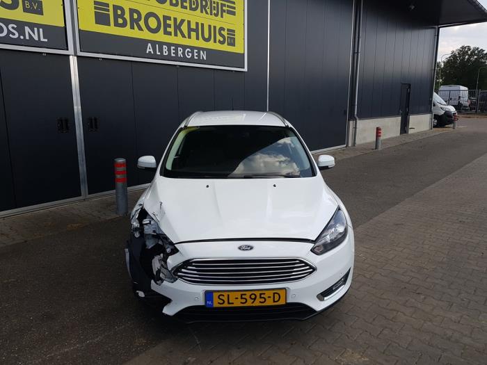 Ford Focus 3 Wagon 1.0 Ti-VCT EcoBoost 12V 125 Sloopvoertuig (2018, Wit)