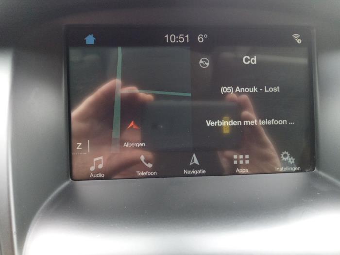 Ford Focus 3 Wagon 1.0 Ti-VCT EcoBoost 12V 125 Sloopvoertuig (2018, Wit)