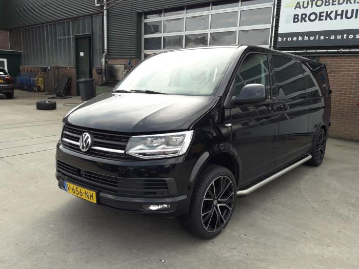 Volkswagen Transporter T6 2.0 TDI 150 Sloopvoertuig (2018, Zwart)