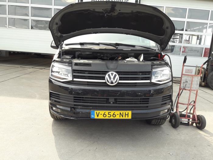Volkswagen Transporter T6 2.0 TDI 150 Sloopvoertuig (2018, Zwart)