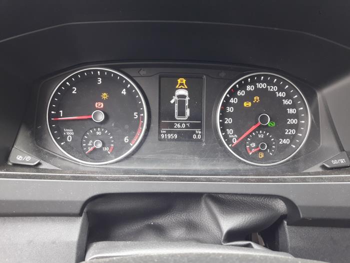 Volkswagen Transporter T6 2.0 TDI 150 Sloopvoertuig (2018, Zwart)