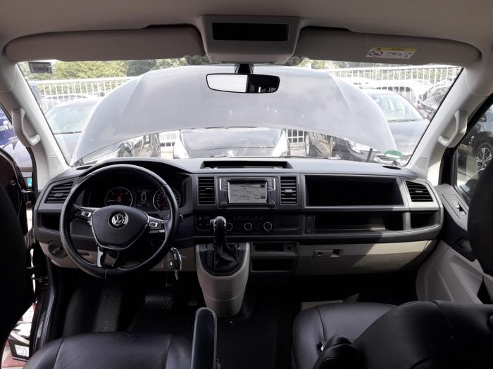 Volkswagen Transporter T6 2.0 TDI 150 Sloopvoertuig (2018, Zwart)