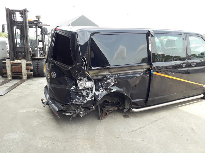 Volkswagen Transporter T6 2.0 TDI 150 Sloopvoertuig (2018, Zwart)