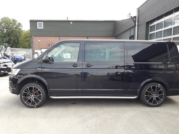 Volkswagen Transporter T6 2.0 TDI 150 Sloopvoertuig (2018, Zwart)