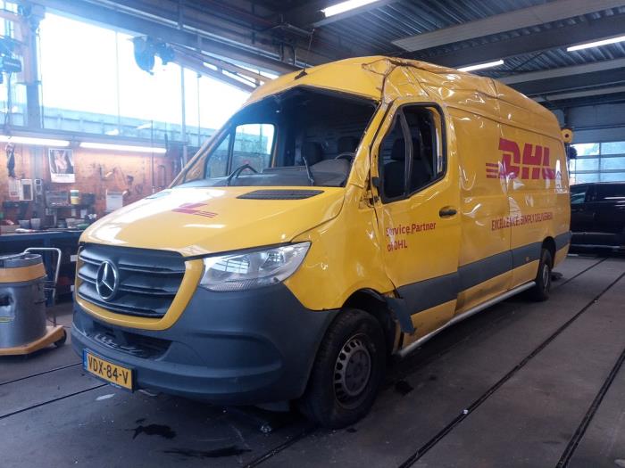 Mercedes Sprinter 3,5t 316 CDI 2.1 D RWD Sloopvoertuig (2020, Geel)