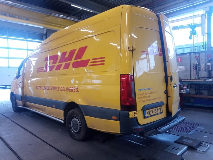 Mercedes Sprinter 3,5t 316 CDI 2.1 D RWD Sloopvoertuig (2020, Geel)
