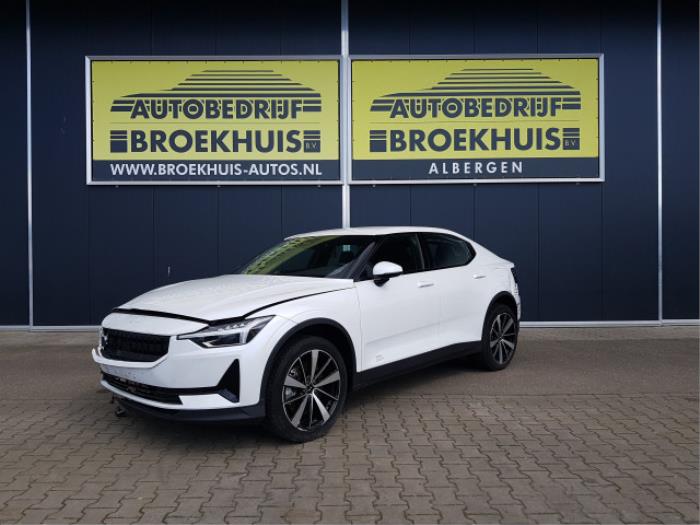 Polestar Polestar 2 63kWh Standard Range Single Motor Sloopvoertuig (2021, Wit)