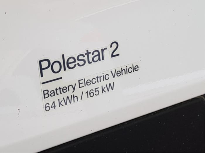 Polestar Polestar 2 63kWh Standard Range Single Motor Sloopvoertuig (2021, Wit)