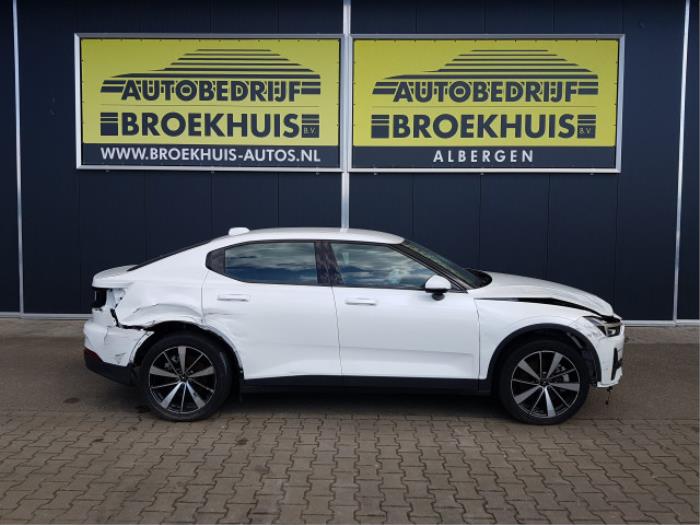 Polestar Polestar 2 63kWh Standard Range Single Motor Sloopvoertuig (2021, Wit)