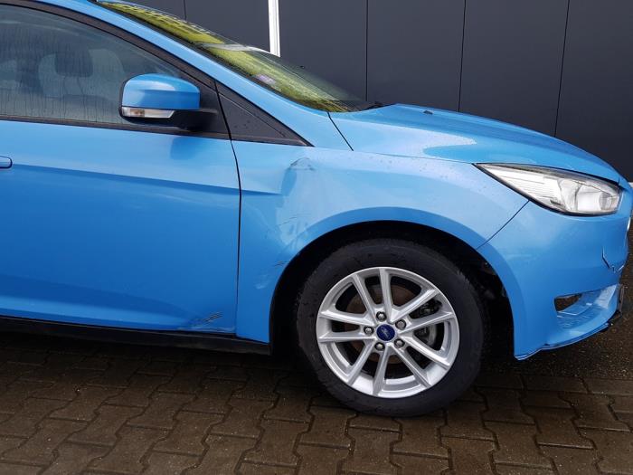 Ford Focus 3 1.0 Ti-VCT EcoBoost 12V 100 Sloopvoertuig (2016, Blauw)