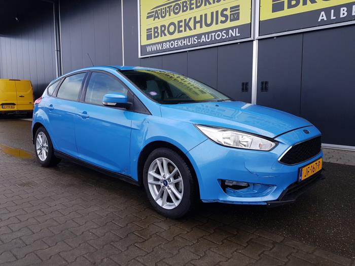 Ford Focus 3 1.0 Ti-VCT EcoBoost 12V 100 Sloopvoertuig (2016, Blauw)