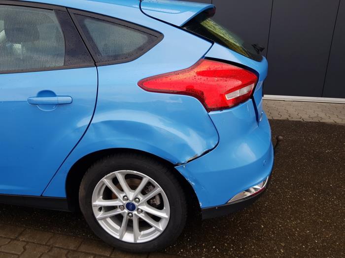 Ford Focus 3 1.0 Ti-VCT EcoBoost 12V 100 Sloopvoertuig (2016, Blauw)