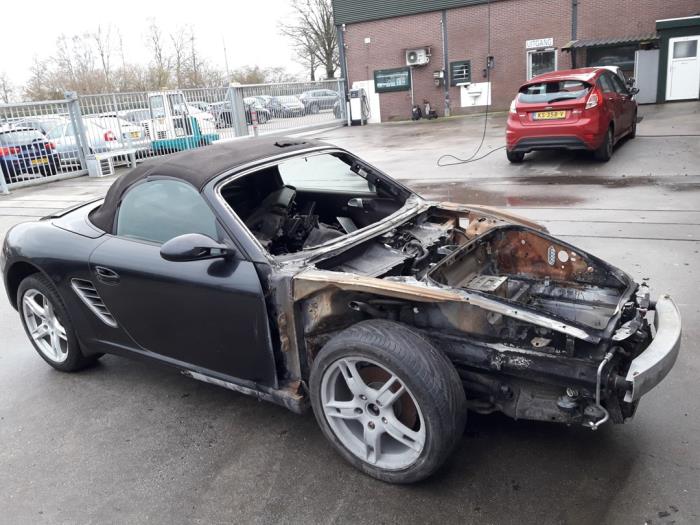 Porsche Boxster 3.4 S 24V Sloopvoertuig (2008, Zwart)