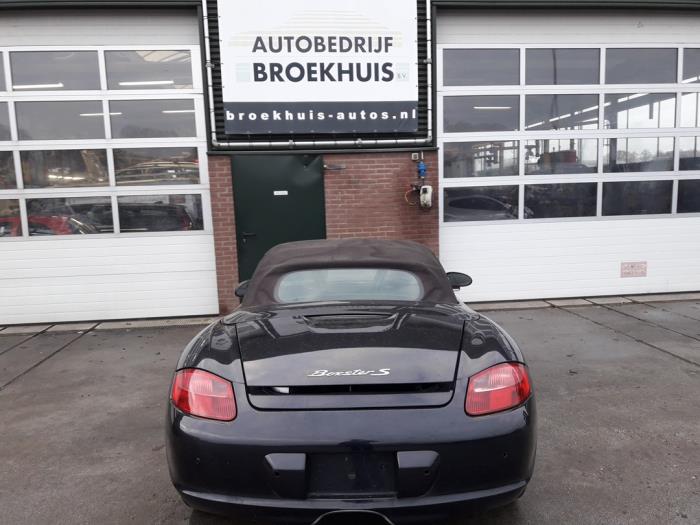 Porsche Boxster 3.4 S 24V Sloopvoertuig (2008, Zwart)