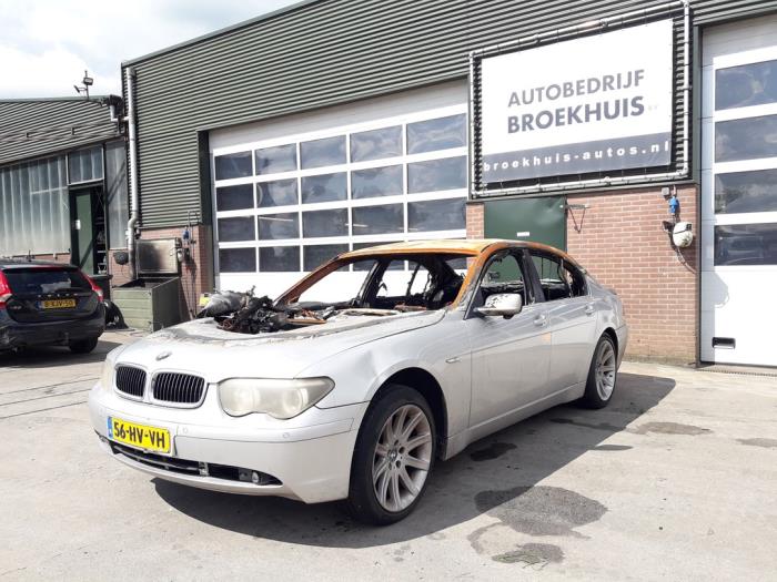 BMW 7 serie 745i,Li 4.4 V8 32V Sloopvoertuig (2002, Grijs)