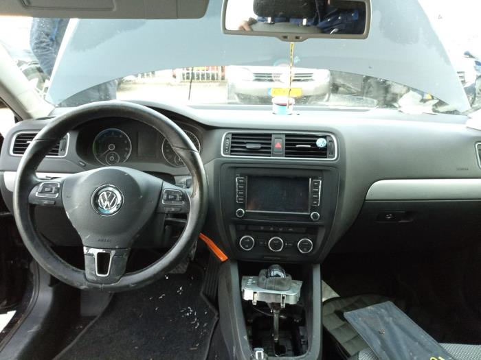 Volkswagen Jetta IV 1.4 TSI Hybrid 16V Sloopvoertuig (2013, Zwart)