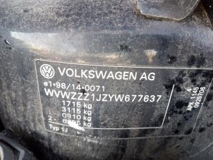 Volkswagen Golf IV 2.0 Sloopvoertuig (2000, Zwart)