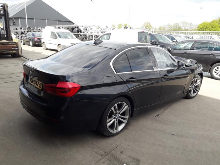 BMW 3 serie 320d 2.0 16V EfficientDynamicsEdition Sloopvoertuig (2017, Zwart)