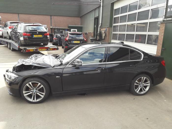 BMW 3 serie 320d 2.0 16V EfficientDynamicsEdition Sloopvoertuig (2017, Zwart)