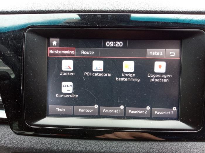 Kia Niro I 1.6 GDI Hybrid Sloopvoertuig (2018, Blauw)