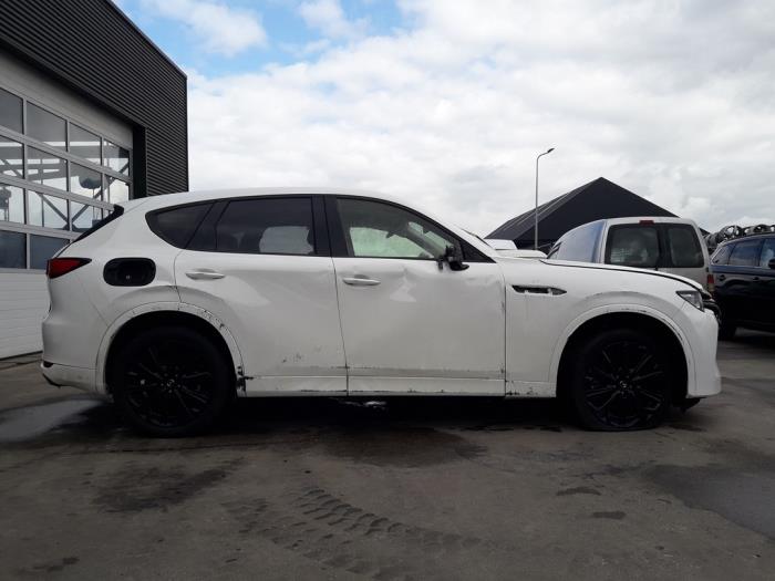 Mazda CX-60 2.5 e-SkyActiv PHEV Sloopvoertuig (2023, Wit)
