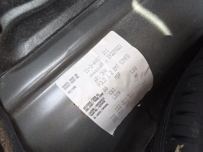 Volkswagen Polo V 1.2 TSI Sloopvoertuig (2013, Grijs)