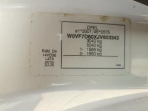 Opel Vivaro 1.6 CDTi BiTurbo 125 Sloopvoertuig (2017, Wit)