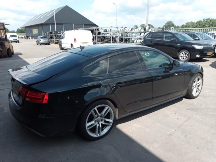 Audi A5 Sportback 2.0 TDI 16V Sloopvoertuig (2013, Zwart)