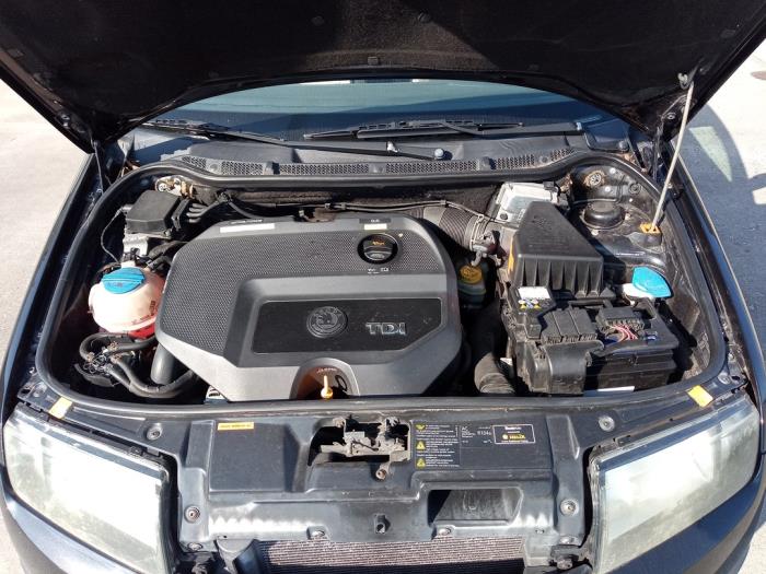 Skoda Fabia 1.9 TDi Sloopvoertuig (2006, Zwart)