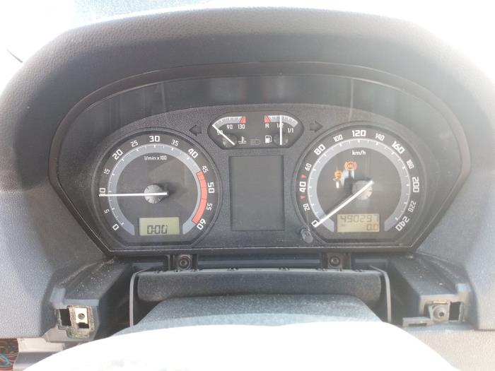 Skoda Fabia 1.9 TDi Sloopvoertuig (2006, Zwart)