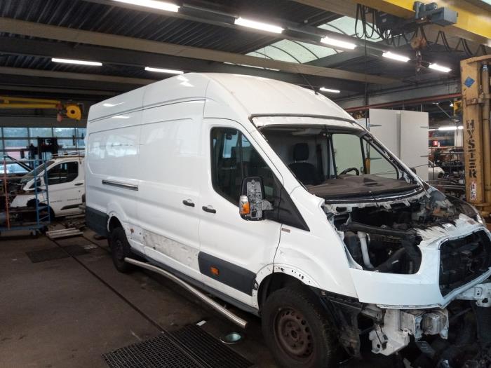 Ford Transit 2.0 TDCi 16V Eco Blue 130 RWD Sloopvoertuig (2019, Wit)