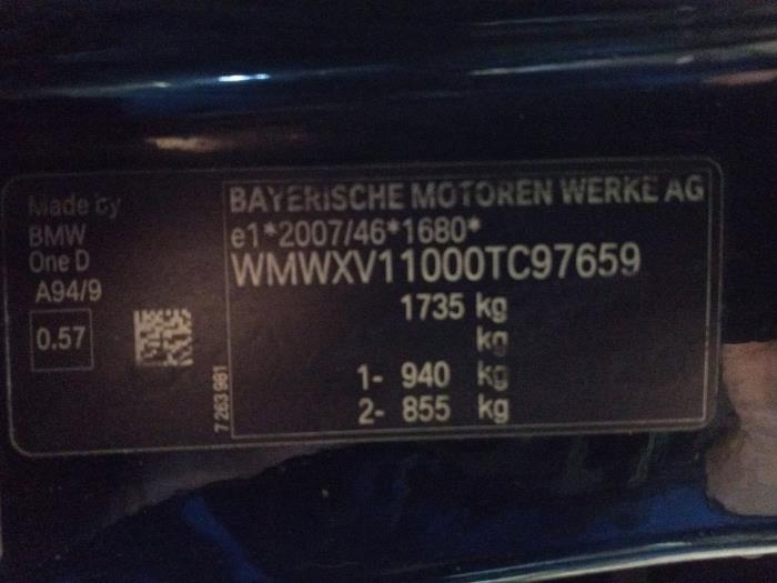 Mini Mini 1.5 12V One D Sloopvoertuig (2018, Zwart)