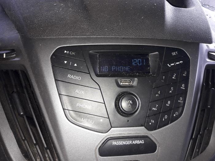 Ford Transit Custom 2.0 TDCi 16V Eco Blue 105 Sloopvoertuig (2018, Wit)