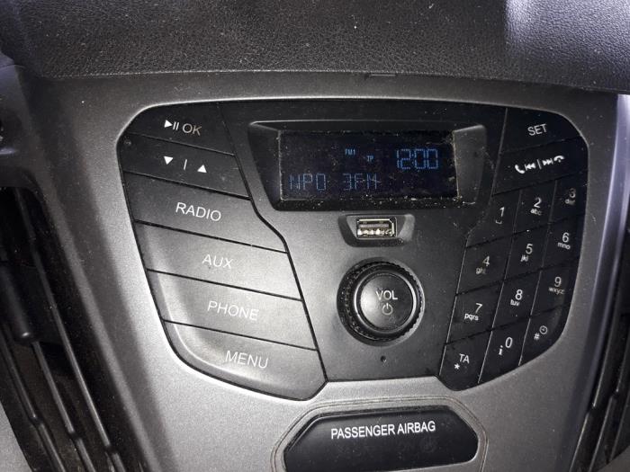 Ford Transit Custom 2.0 TDCi 16V Eco Blue 105 Sloopvoertuig (2018, Wit)