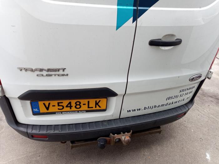 Ford Transit Custom 2.0 TDCi 16V Eco Blue 105 Sloopvoertuig (2018, Wit)