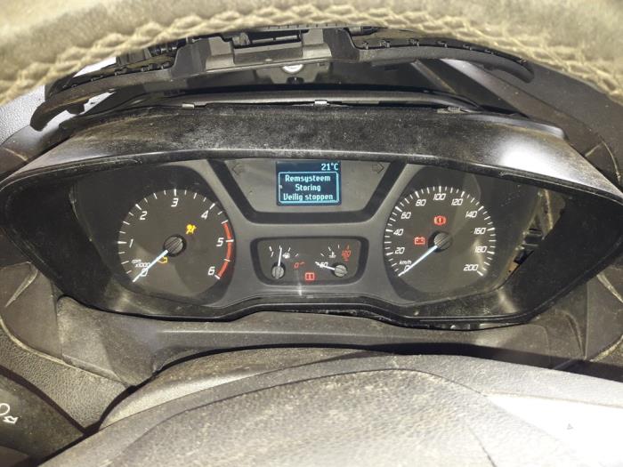 Ford Transit Custom 2.0 TDCi 16V Eco Blue 105 Sloopvoertuig (2018, Wit)