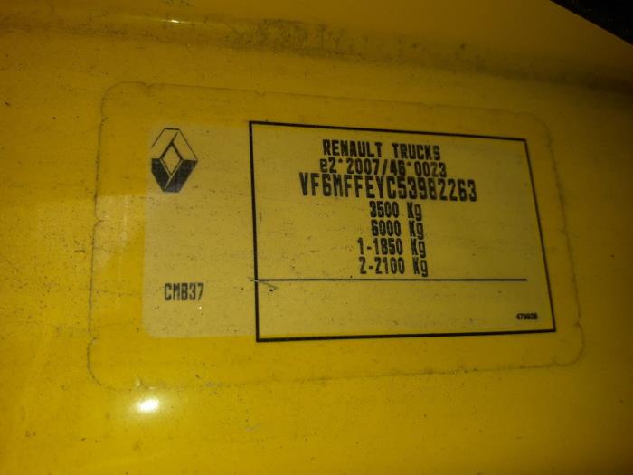 Renault Master III 2.3 dCi 135 16V FWD Sloopvoertuig (2015, RVS, Staal, Geel)