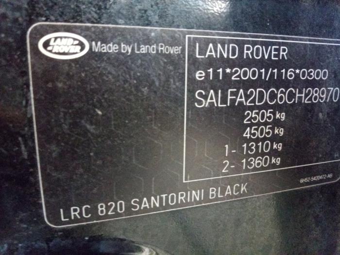 Landrover Freelander II 2.2 tD4 16V Sloopvoertuig (2012, Graniet)