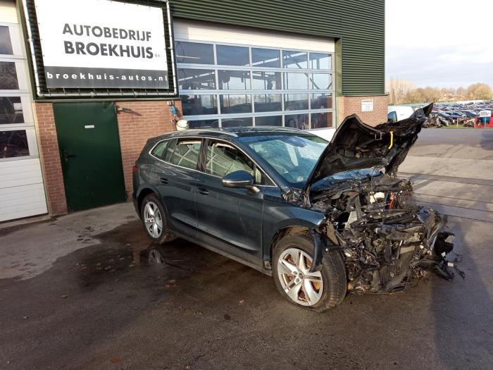 Skoda Enyaq iV 80 Sloopvoertuig (2021, Grijs)