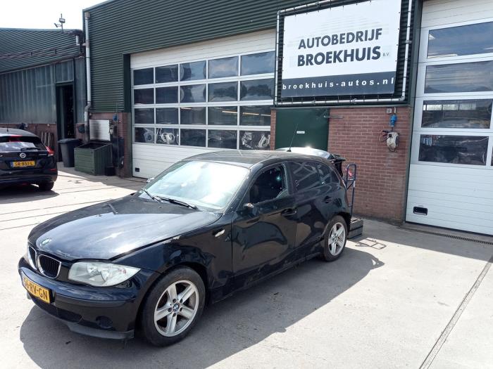 BMW 1 serie 116i 1.6 16V Sloopvoertuig (2005, Zwart)