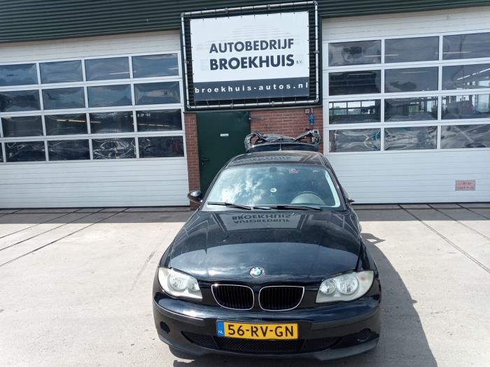 BMW 1 serie 116i 1.6 16V Sloopvoertuig (2005, Zwart)