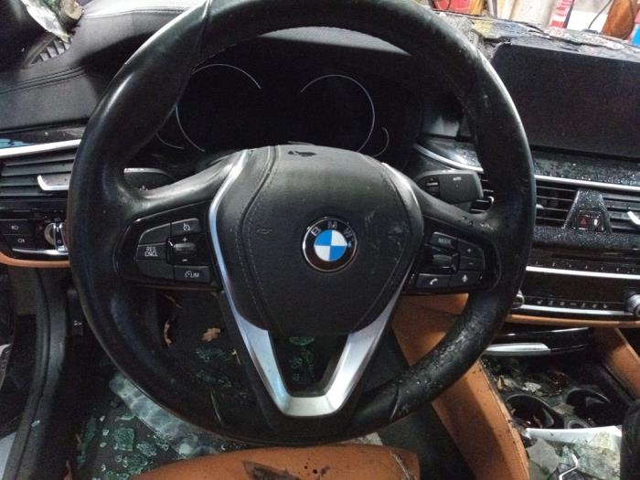 BMW 5 serie 530e iPerformance Sloopvoertuig (2018, Zwart)