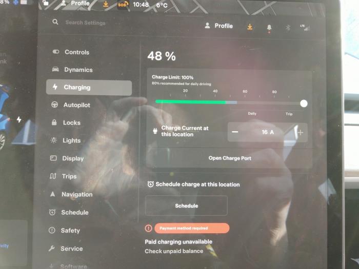 Tesla Model 3 Long Range AWD 75 kWh Sloopvoertuig (2019, Blauw)