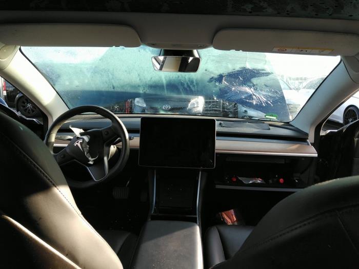 Tesla Model 3 Long Range AWD 75 kWh Sloopvoertuig (2019, Blauw)