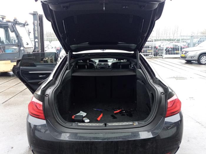 BMW 4 serie Gran Coupe 420i 2.0 TwinPower Turbo 16V Sloopvoertuig (2017, Zwart)